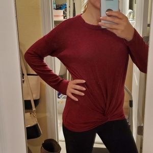 Super soft red sweater